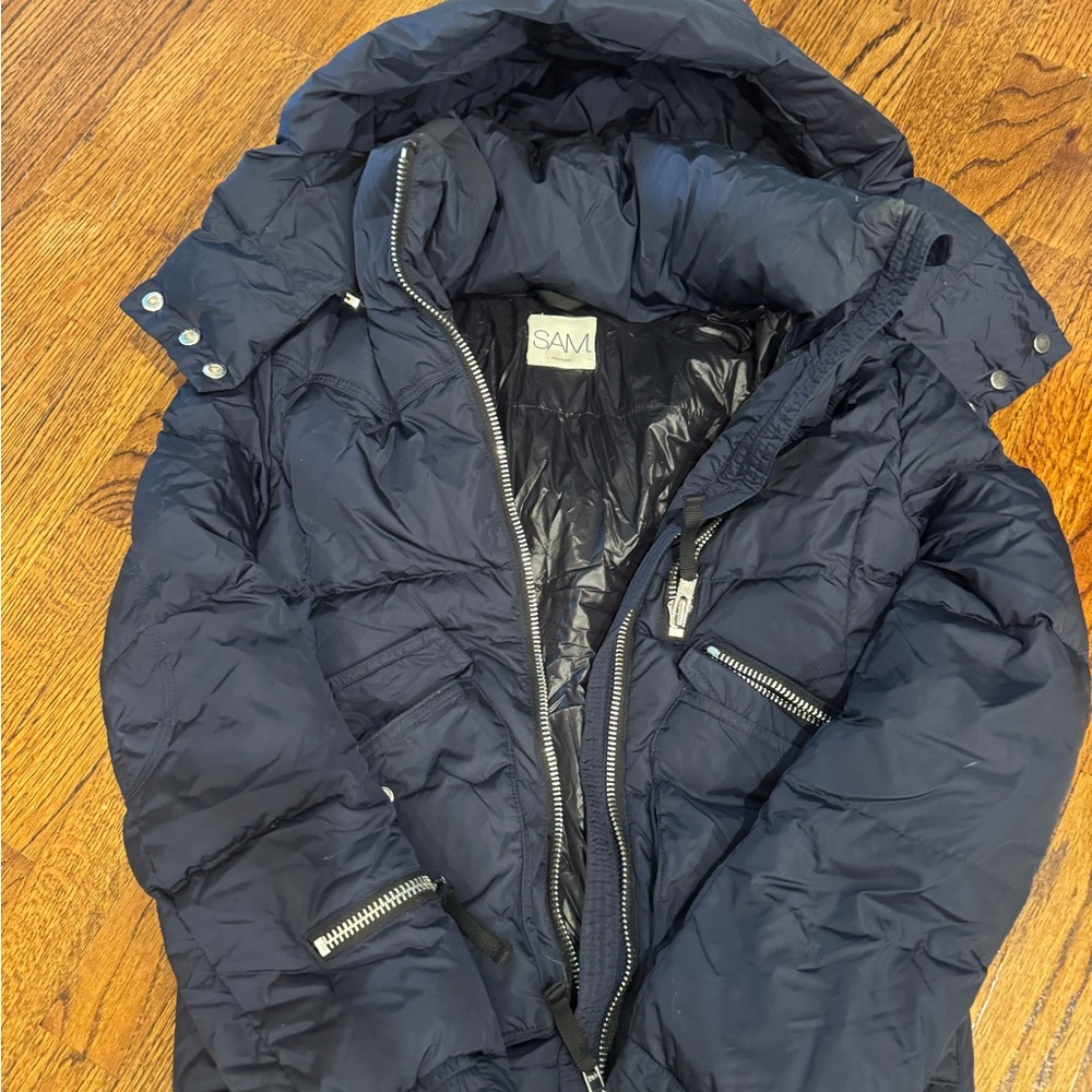 SAM. Kids Midnight Blue Puffer Jacket